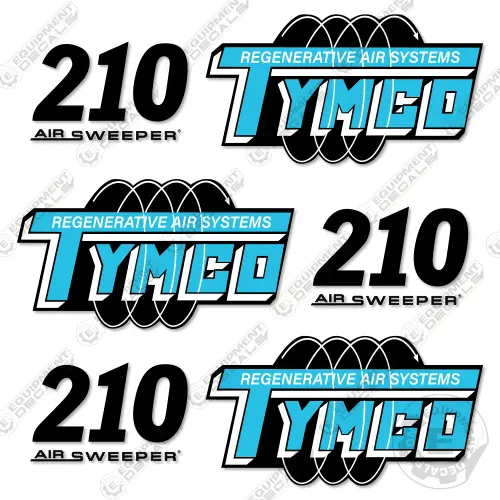Fits Tymco 210 Decal Kit Street Sweeper 1