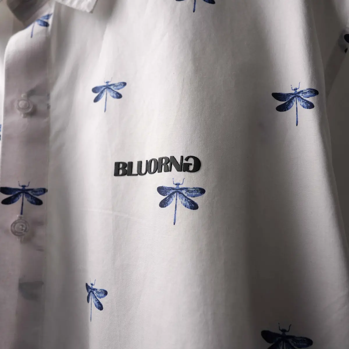 White Dragonfly Shirt 2