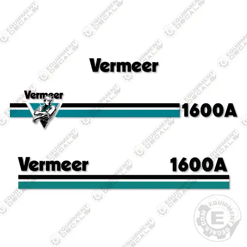 Fits Vermeer 1600 Decal Kit Chipper 1