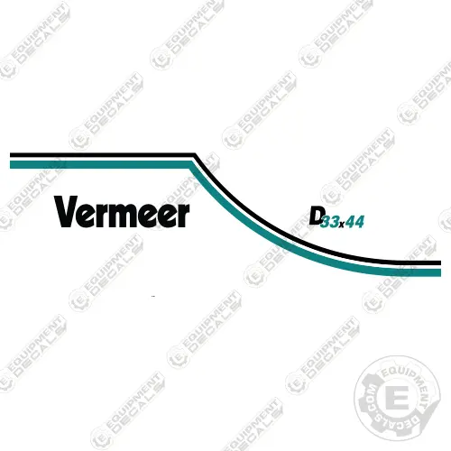 Fits Vermeer D33x44 Decal Kit Directional Drill 1