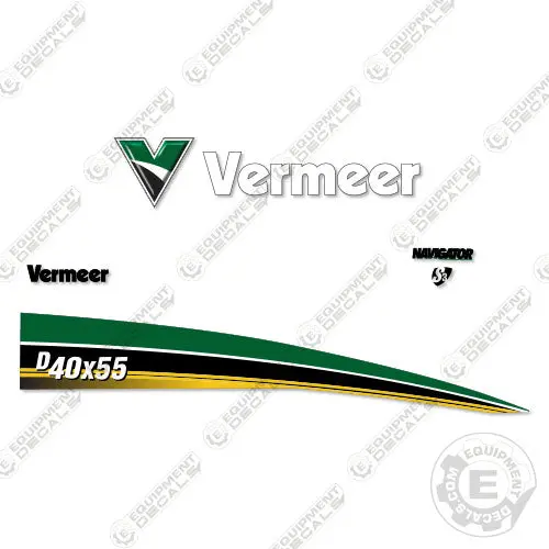 Fits Vermeer D40x55 Decal Kit Directional Drill 1