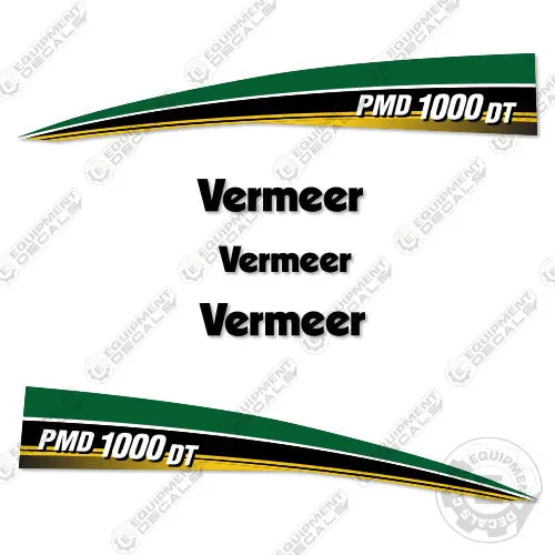 Fits Vermeer Pmd1000dt Decal Kit Vacuum Excavator 1