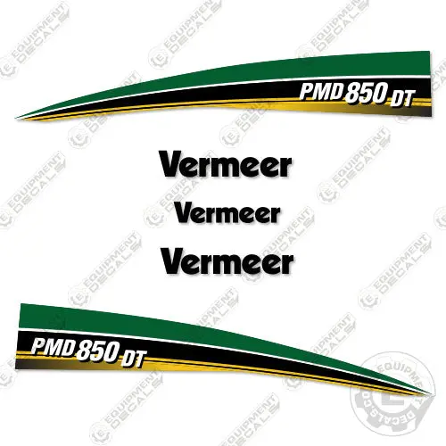 Fits Vermeer Pmd850dt Decal Kit Vacuum Excavator 1