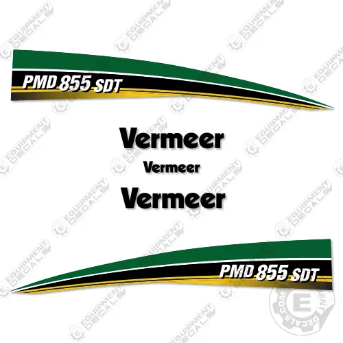 Fits Vermeer Pmd855sdt Decal Kit Vacuum Excavator 1