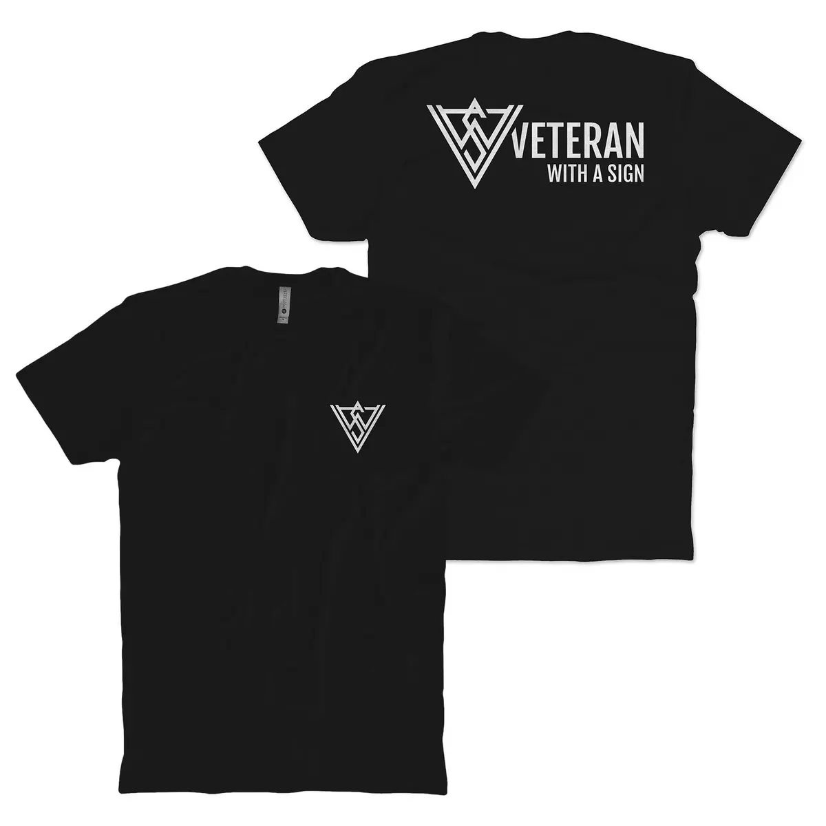 Vwas Left Chest Logo T-Shirt 1