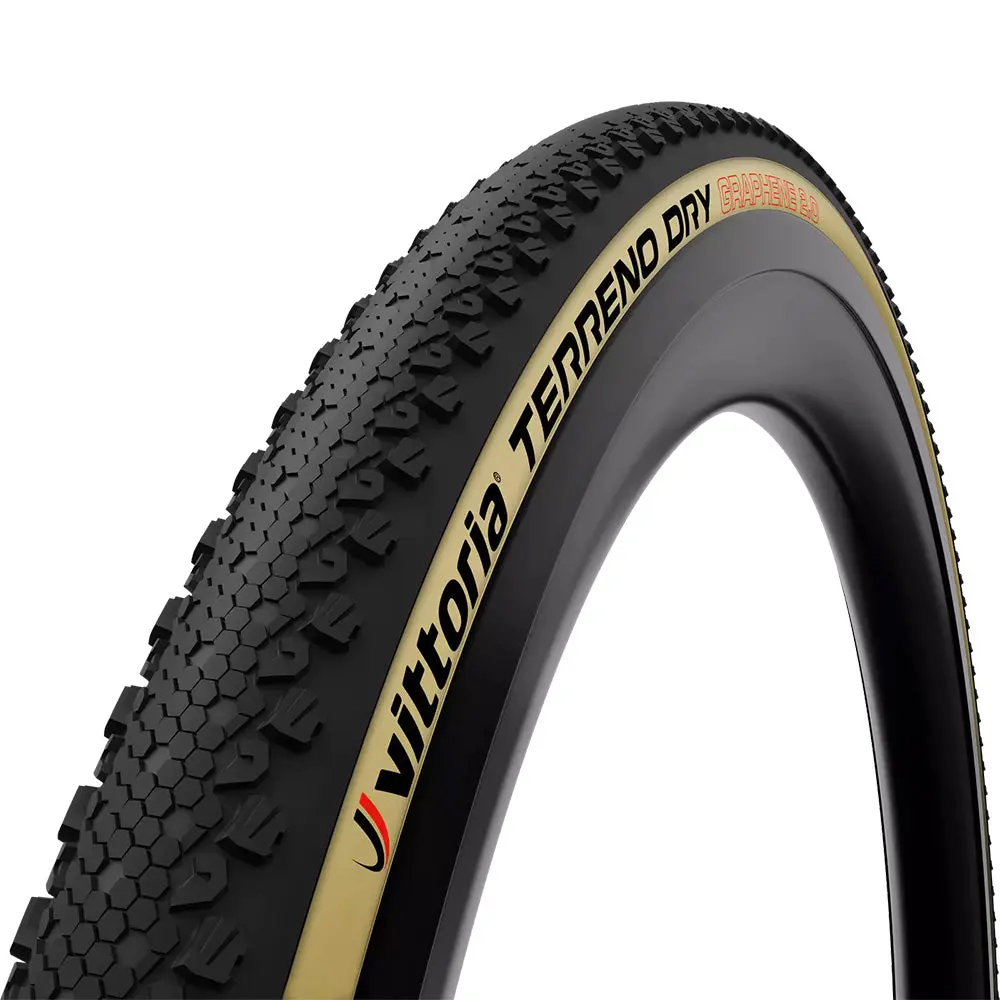 Tyre 700 Vittoria Terreno Dry Tlr - Tan 1