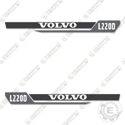 Fits Volvo L220d Decal Kit Wheel Loader 1