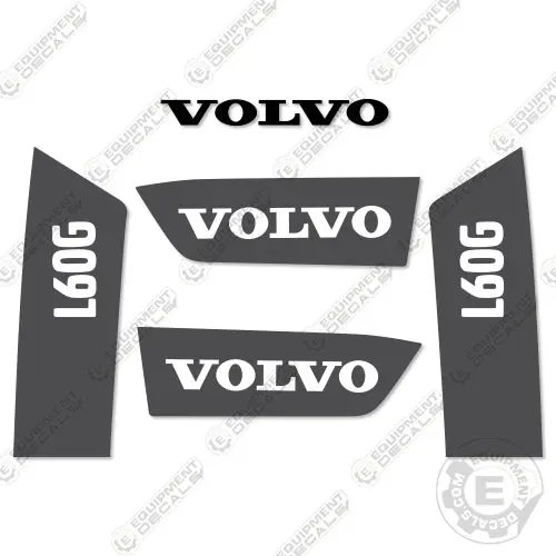 Fits Volvo L60g Decals Wheel Loader Equipment Decals 1