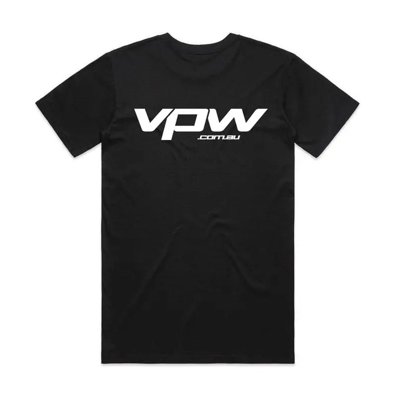 Vpw Vintage Performance Wear Black Cotton T-Shirt – Unisex Xxl Crewneck 1