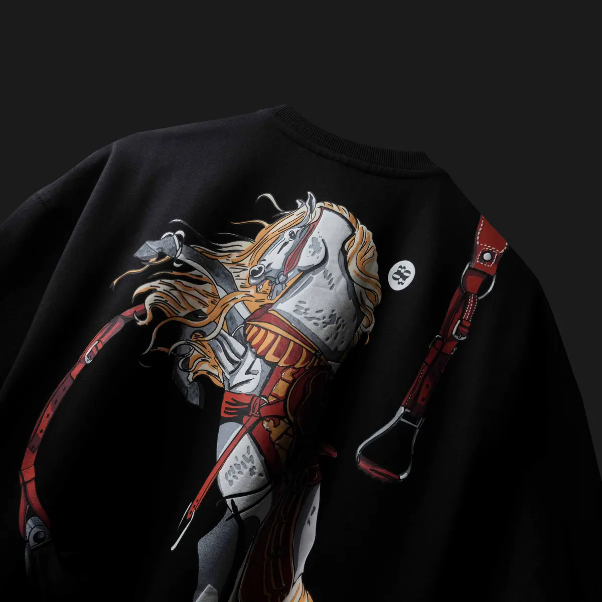 Black Saddle T-Shirt 1