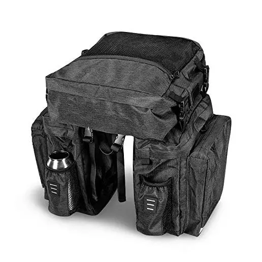 Sahoo 3-In-1 Triple Pannier Set 35L Grey 1