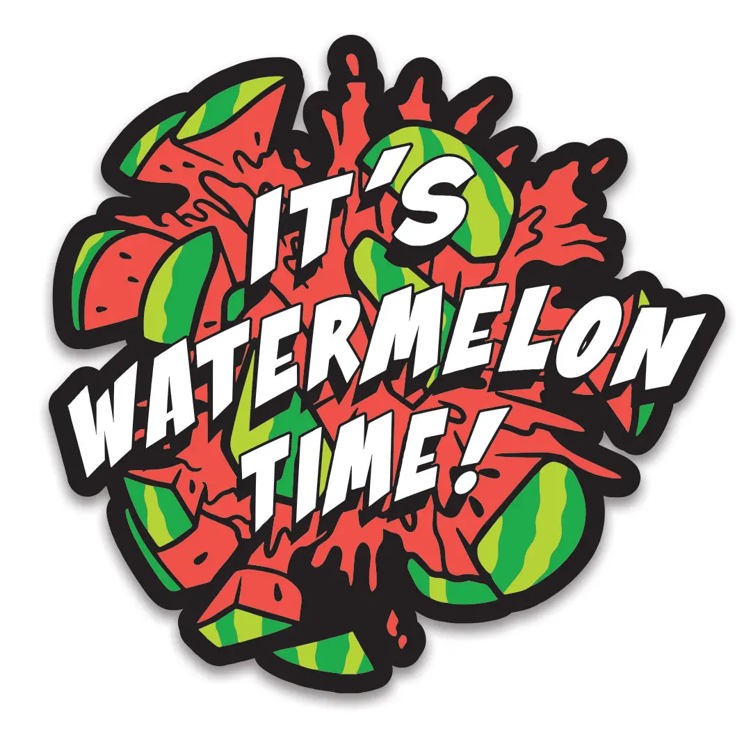 Watermelon Time Sticker 1