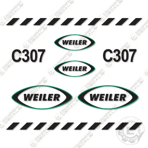 Fits Weiler C307 Decal Kit Paver 1