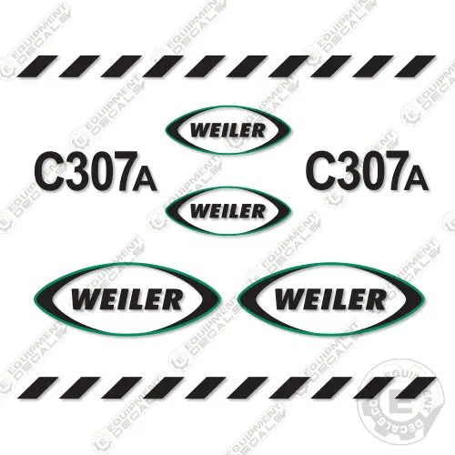 Fits Weiler C307a Decal Kit Paver 1