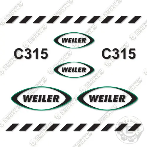 Fits Weiler C315 Decal Kit Paver 1
