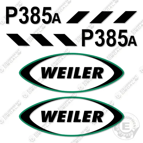Fits Weiler P385a Decal Kit Paver 1