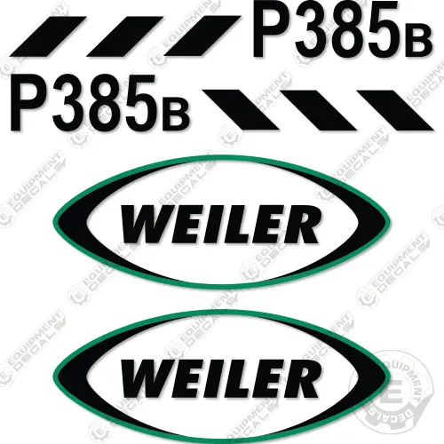 Fits Weiler P385b Decal Kit Paver 1