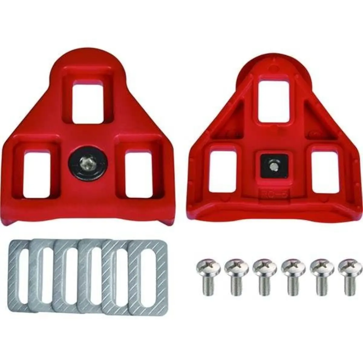 Wellgo Cleats For Look Delta - 9 Degree Float (Red) 1