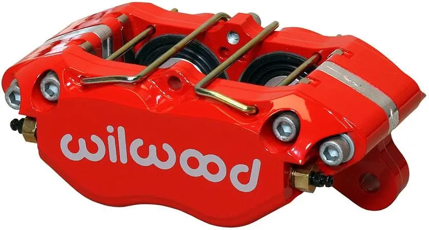 Wilwood Wb120-11481-Rd Red 4-Piston Caliper With Dust Boot 1