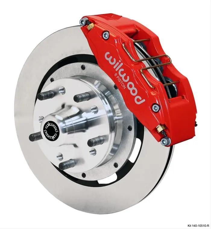 Wilwood Forged Dynapro 6-Piston Front Big Brake Kit – 140-12945-R 1