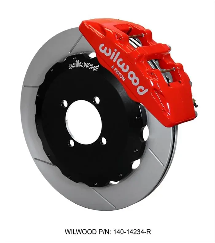 Wilwood Forged Dynapro 6-Piston Front Big Brake Kit – Street & Track Ready 1
