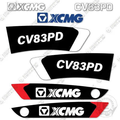 Fits Xcmg Cv83pd Decal Kit Roller 1