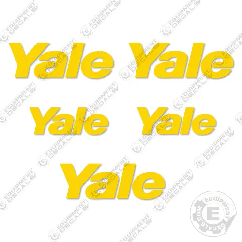 Fits Yale Erp030 Decal Kit Forklift 1