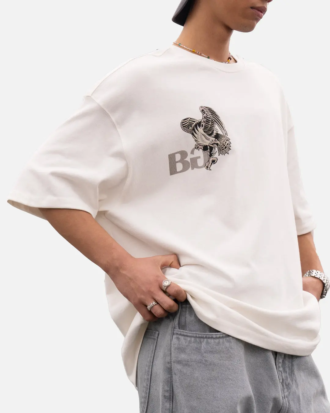 White Serpent Battle T-Shirt 3
