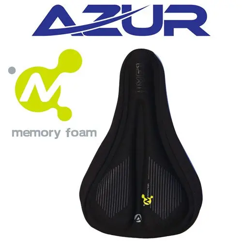 Azur Memory Foam Saddle Cover Road 1