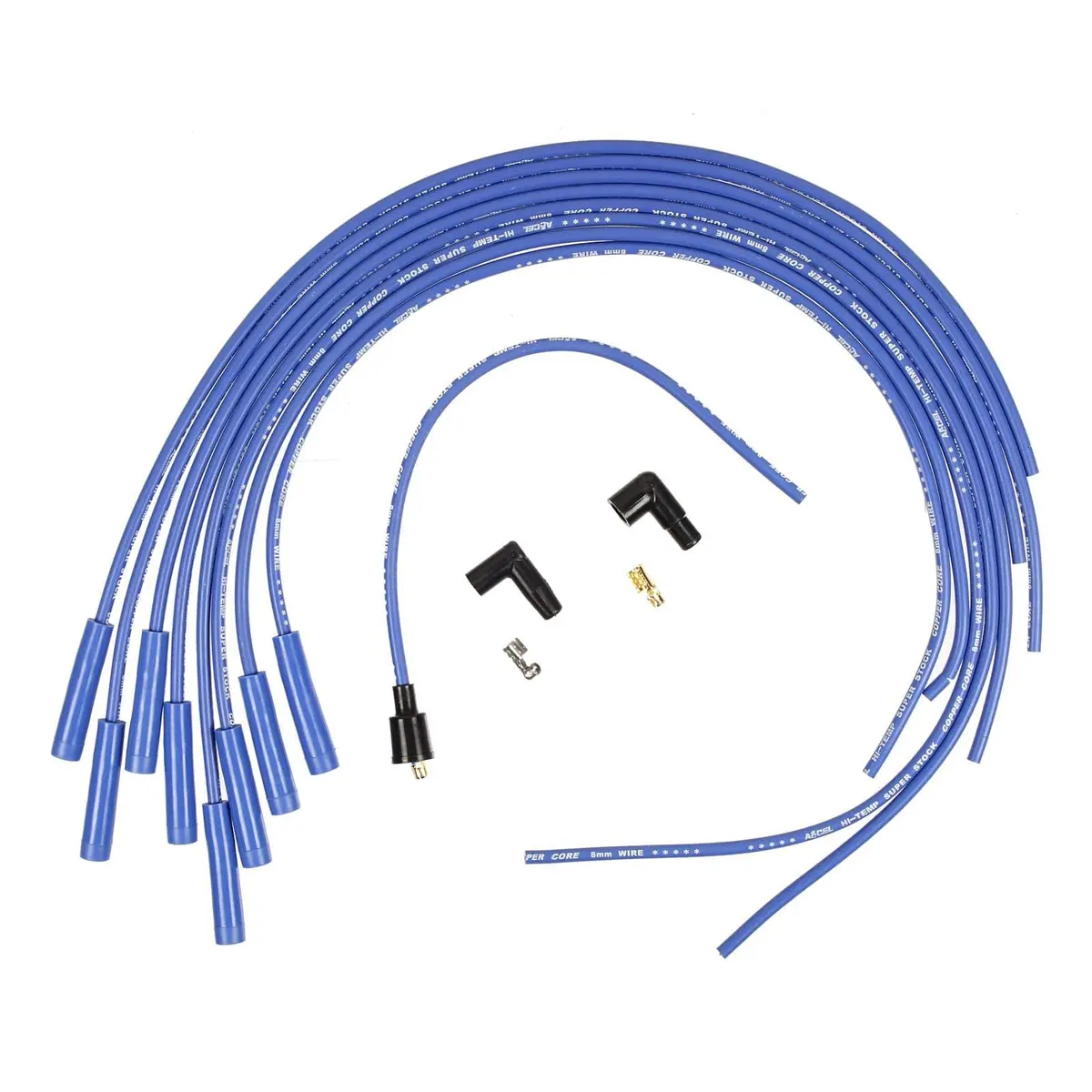 Accel 4038B Superstock 4000 Series Spark Plug Wire Set 1