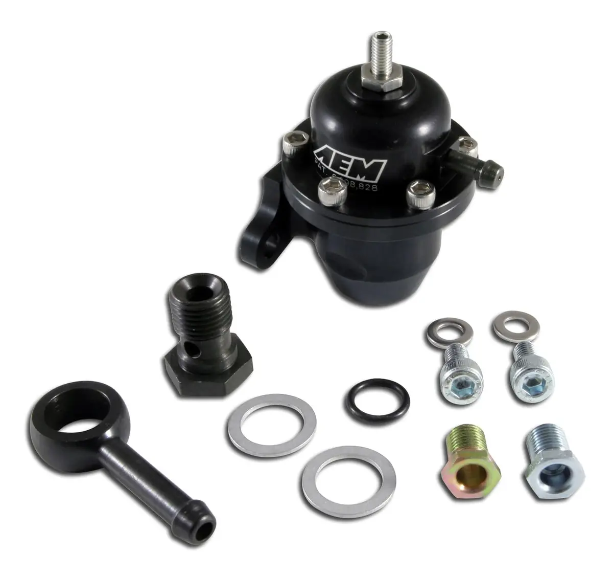 Aem Billet Adjustable Fuel Pressure Regulator – Cnc-Machined, Vacuum-Referenced Control 1