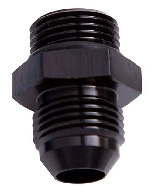 Orb To An Straight Male Flare Adapter – -12 Orb To -10 An Black Anodized Af920-12-10Blk 1