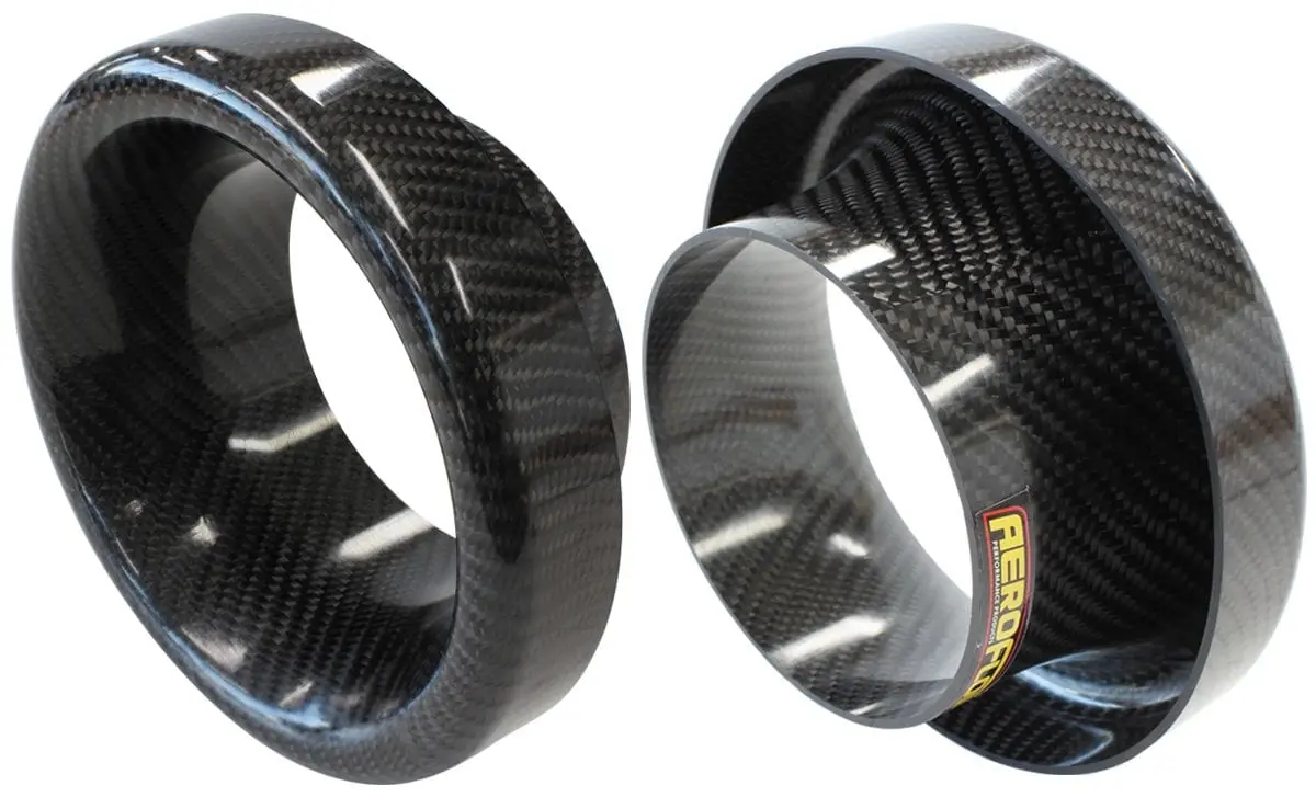 Carbon Fiber 4-Inch Bellmouth Air Intake Adapter – Af64-4971 1