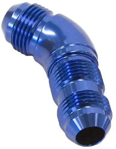An-8 Full-Flow 45° Bulkhead Fitting (Af537-08) 1