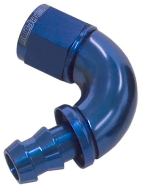 Af514 Full-Flow 120° Push-Lock Hose End – -10An Angle Fitting For Compact Routing 1