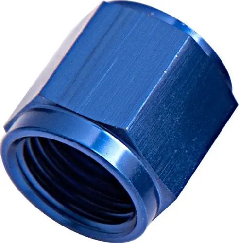 Af818-10 Blue-Anodized -10An To 5/8" Aluminum Tube Nut 1