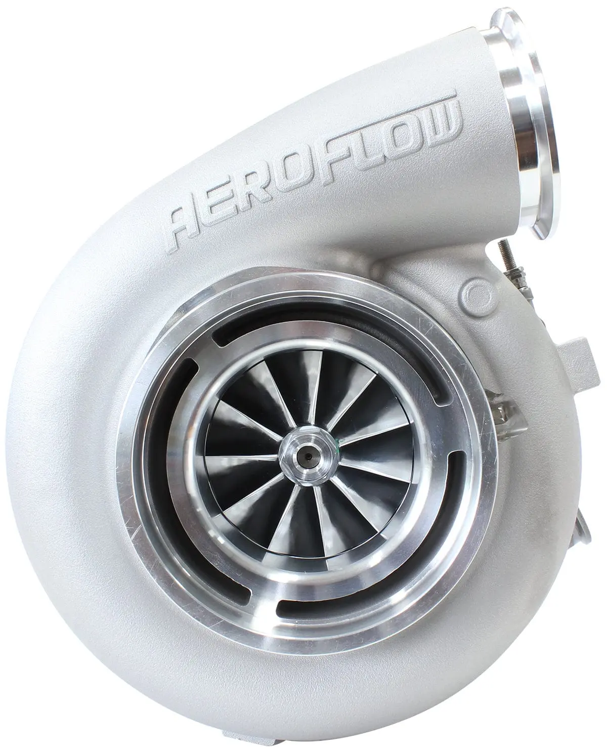 Boosted Af8005-6015 V-Band Turbocharger – 2000Hp Cast Finish 1