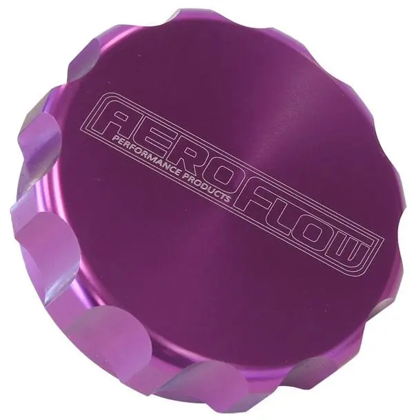 2" Billet Aluminum Fuel Cap – Purple Anodized Threaded Filler Lid Af59-460-32Pur 1