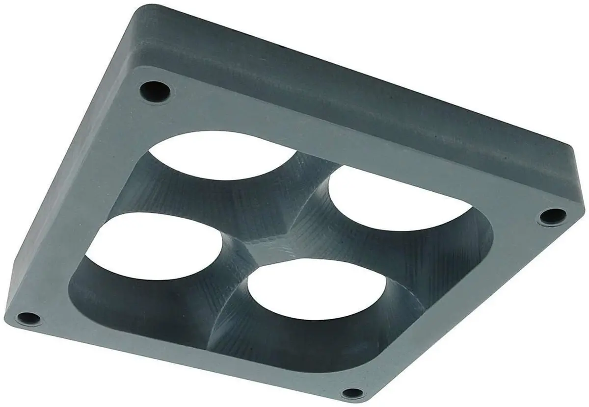 Allstar Performance Drag-Race Carb Spacer – Hi-Flow Phenolic Design All25996 1