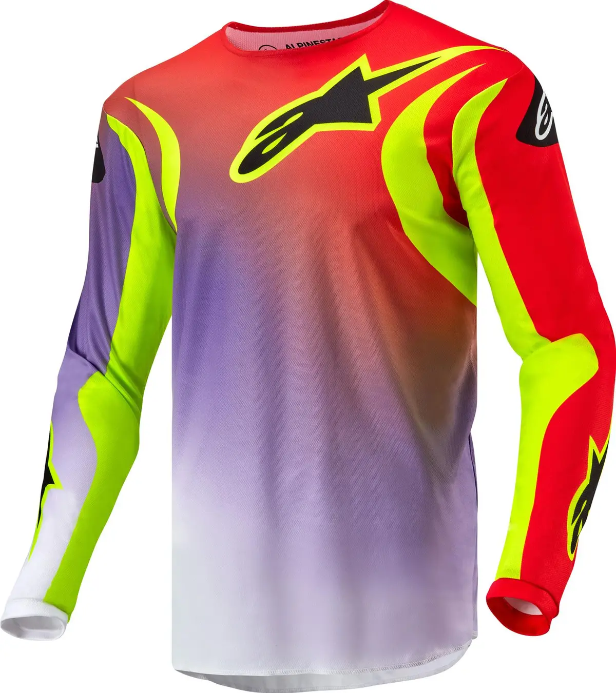 Alpinestars Lucent Mx Fluid Motocross Jersey – Men'S Medium 1