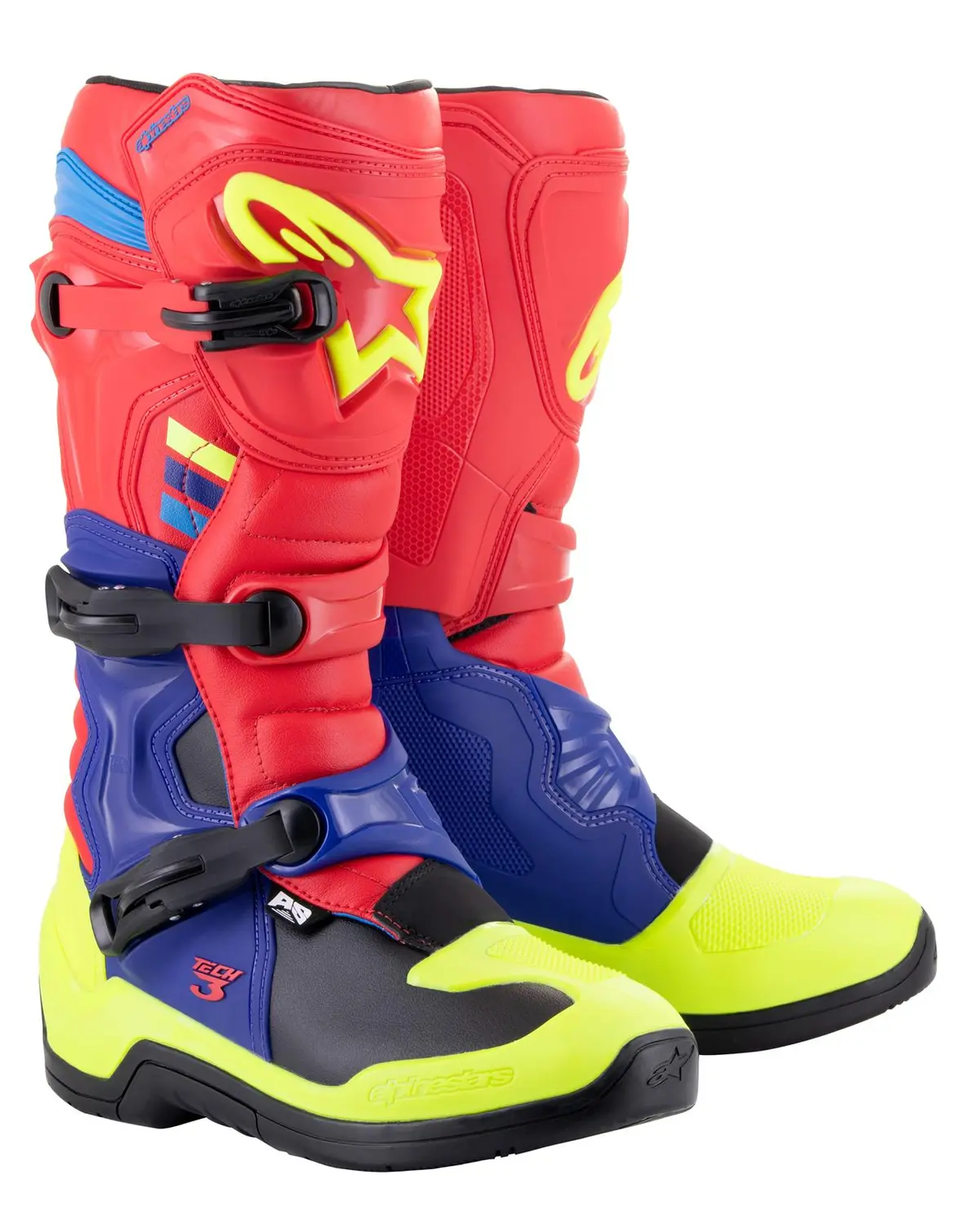 Alpinestars Tech 3 Mx Boots – Size 14, Black/Red 1