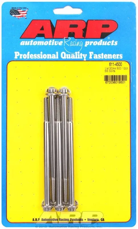 Stainless Steel 12-Point Bolt Kit – Ar611-4500 (5-Pack) 1