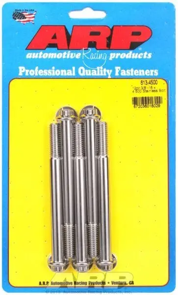 Ar613-4500 Five-Piece Stainless Steel 12-Point Bolt Kit 1