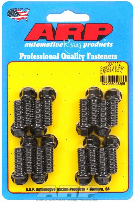 Arp Chromoly Header Bolt Kit – Part Number 100-1112 1
