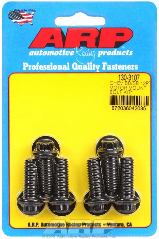 Arp Motor Mount Bolt Kit – High-Strength Fasteners For Engine And Transmission Mounting 1