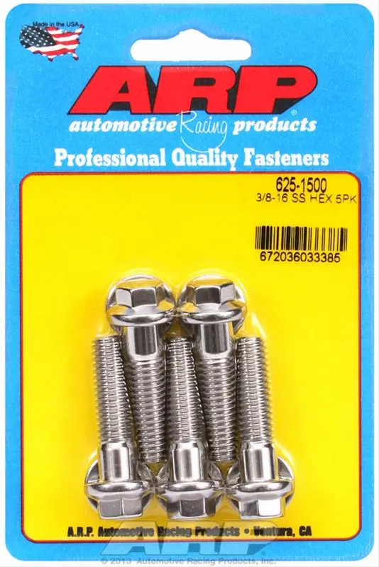 Arp Stainless Steel Engine Bolts – Corrosion-Resistant Grade 625-1500 1
