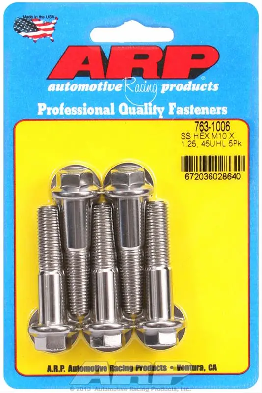 Arp 763-1006 Stainless Steel High-Strength Engine Bolts 1