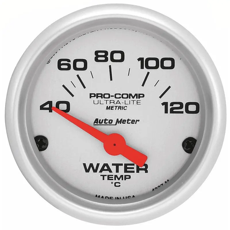 Autometer Ultra-Lite Au4337-M Water Temperature Gauge 1