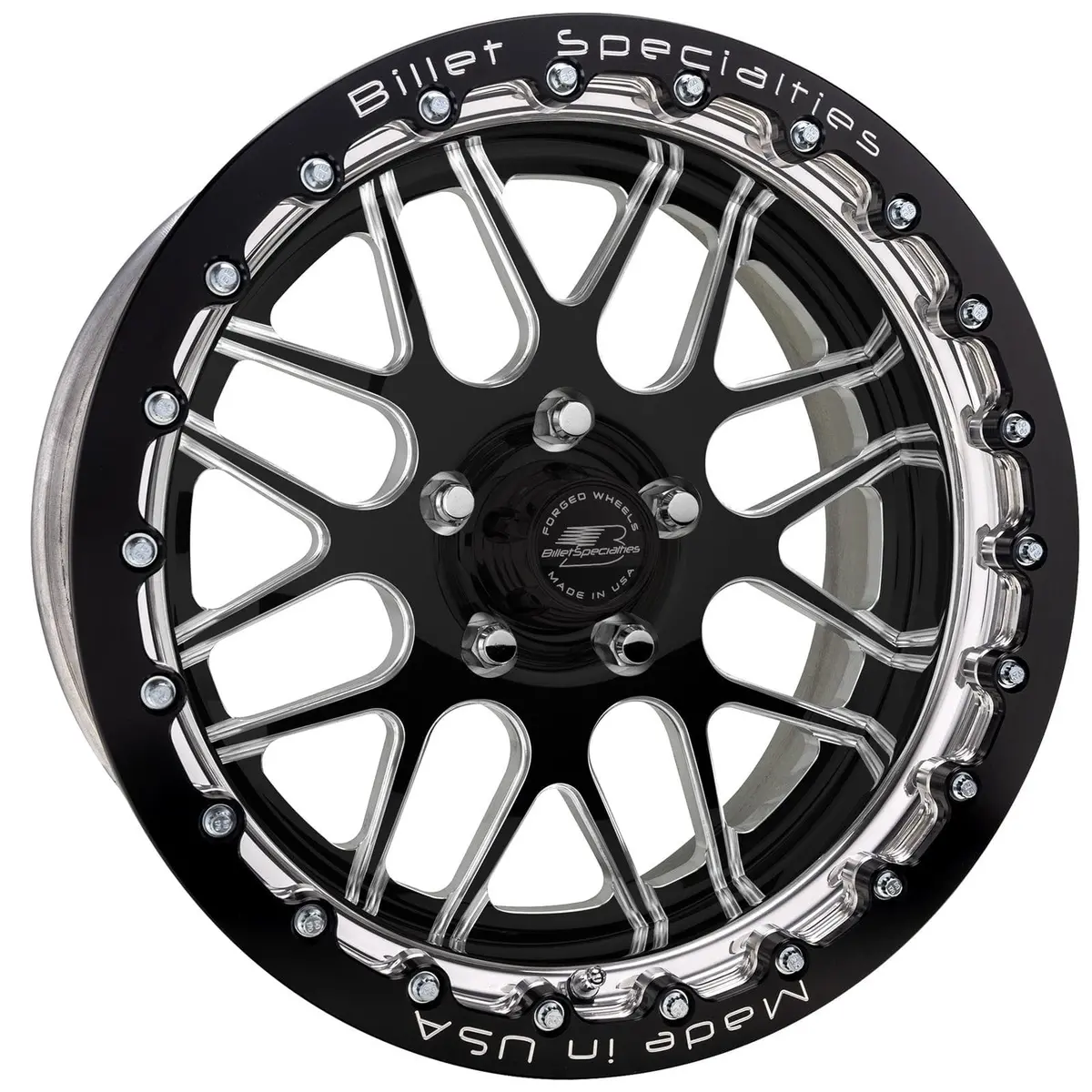 Billet Specialties Amc60 Turbo Beadlock Wheel – 17X9", Black Satin Finish Amcb60Sb580 1