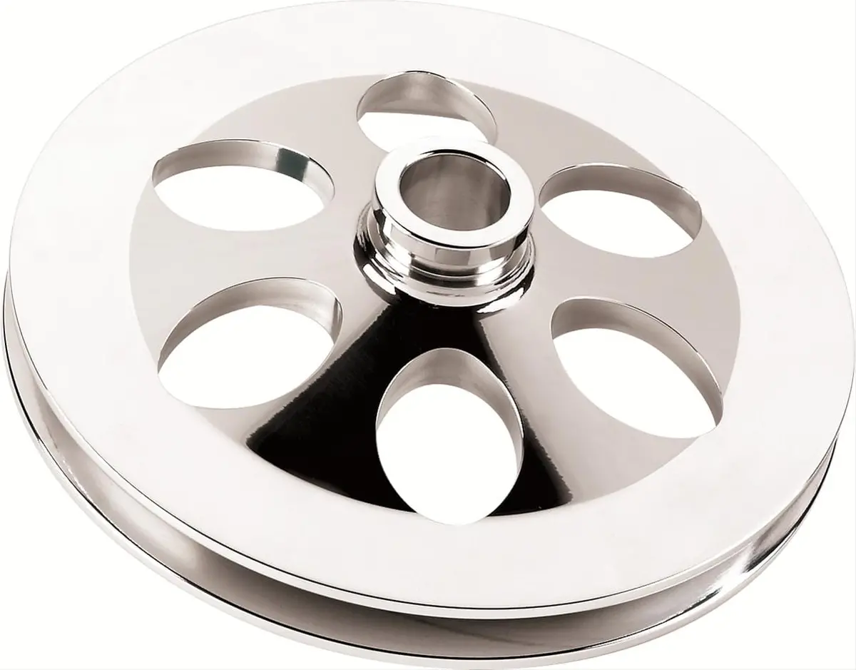 Billet Specialties Power Steering Pulley Set – Cnc-Machined Aluminum For Enhanced Belt Alignment 1